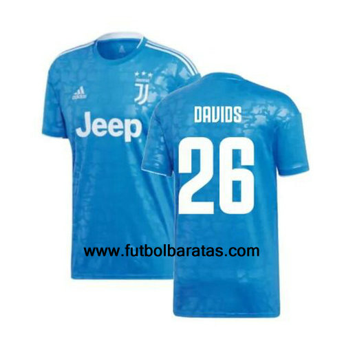 Camiseta Davids del Juventus 2019-2020 Tercera Equipacion