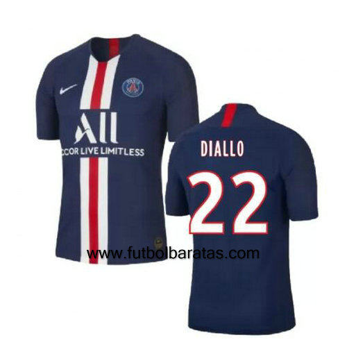 Camiseta Diallo del Paris Saint Germain 2019-2020 Primera Equipacion