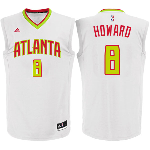 Camiseta Dwight Howard 8 atlanta hawks 2016-2017 Blanca