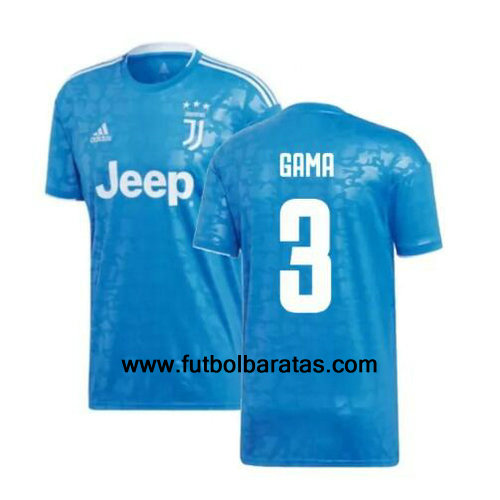 Camiseta Gama del Juventus 2019-2020 Tercera Equipacion