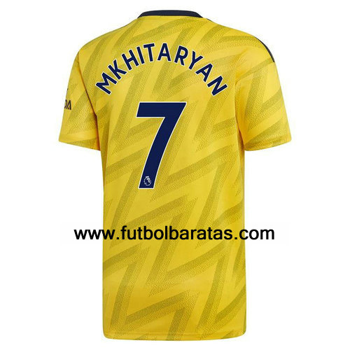 Camiseta Henrikh Mkhitaryan 7 Arsenal 2019-2020 Segunda Equipacion