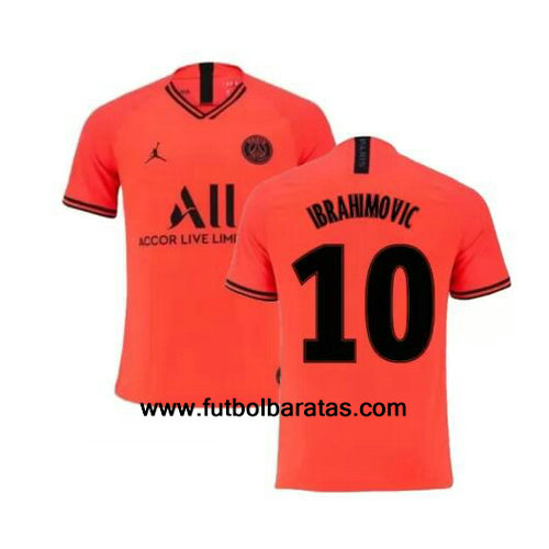 Camiseta IBRAHIMOVIC del Paris Saint Germain 2019-2020 Segunda Equipacion