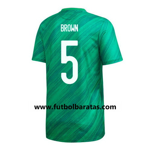 Camiseta Irlanda du Norte brown 5 Primera Equipacion 2020