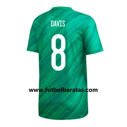 Camiseta Irlanda du Norte davis 8 Primera Equipacion 2020