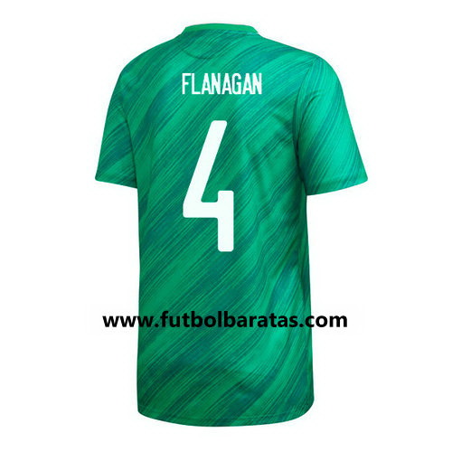 Camiseta Irlanda du Norte flanagan 4 Primera Equipacion 2020