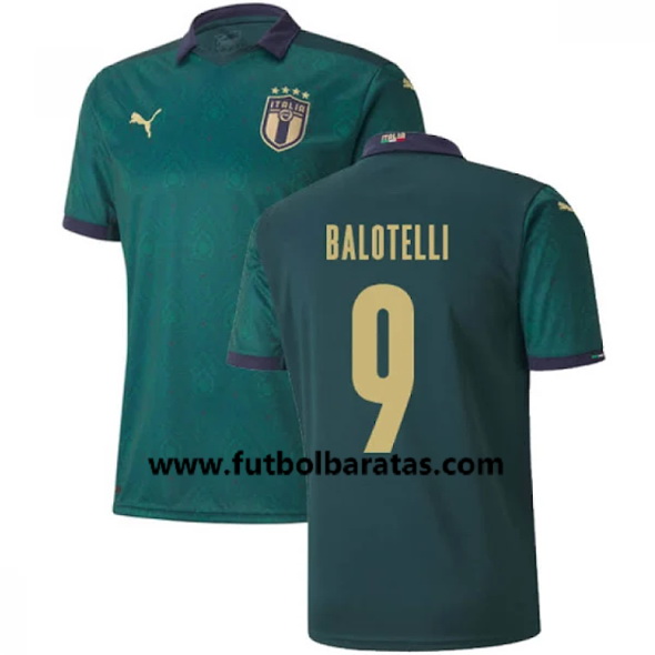 Camiseta Italia Balotelli 9 Tercera Equipacion 2020