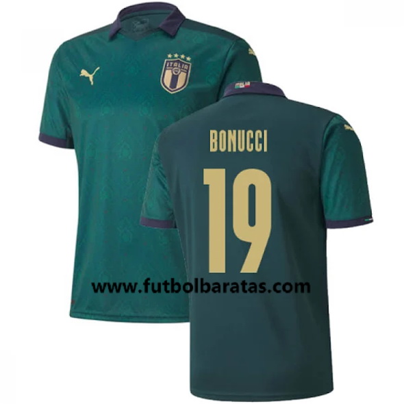 Camiseta Italia Bonucci 19 Tercera Equipacion 2020
