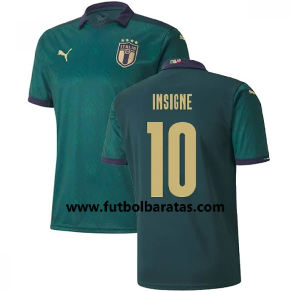 Camiseta Italia Insigne 10 Tercera Equipacion 2020