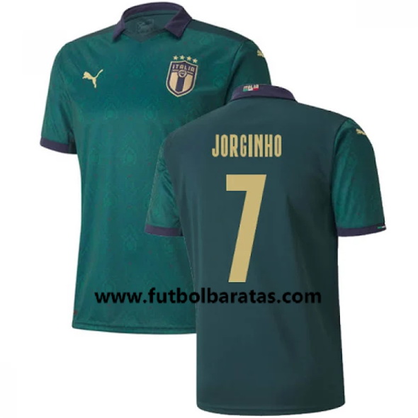 Camiseta Italia Jorginho 7 Tercera Equipacion 2020