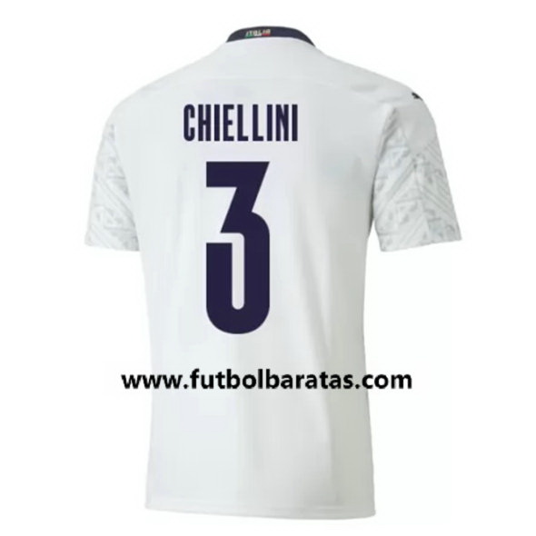 Camiseta Italia chiellini 3 Segunda Equipacion 2020
