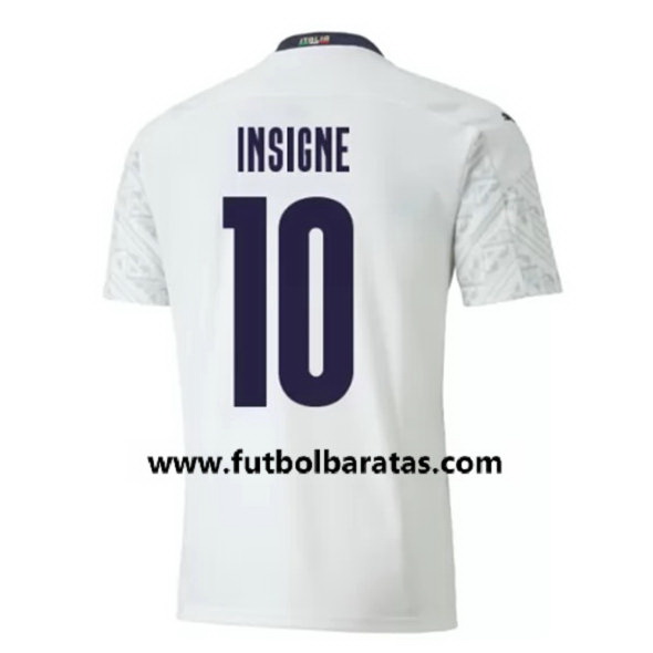 Camiseta Italia insigne 10 Segunda Equipacion 2020