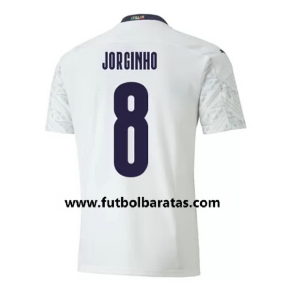 Camiseta Italia jorginho 8 Segunda Equipacion 2020