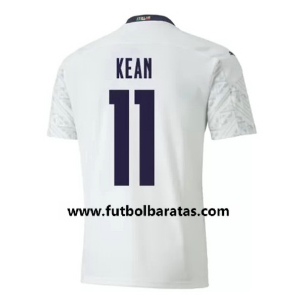 Camiseta Italia kean 11 Segunda Equipacion 2020