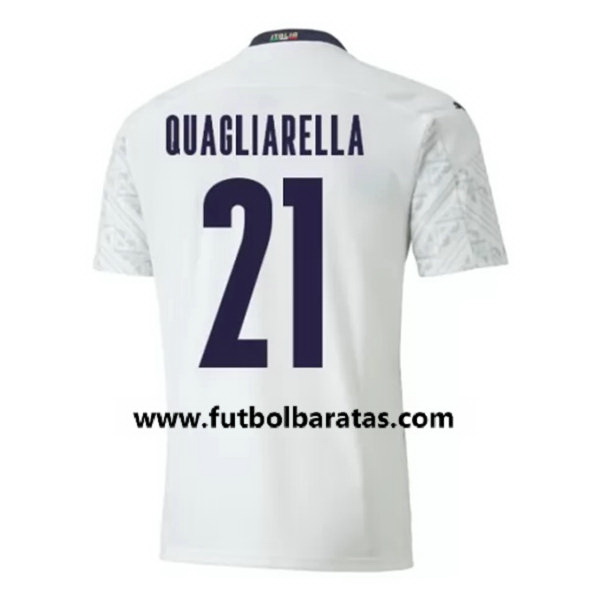 Camiseta Italia quagliarella 21 Segunda Equipacion 2020