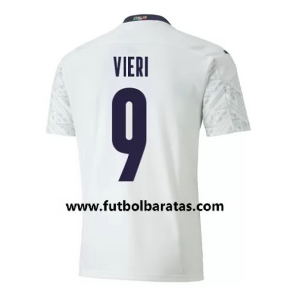 Camiseta Italia vieri 9 Segunda Equipacion 2020