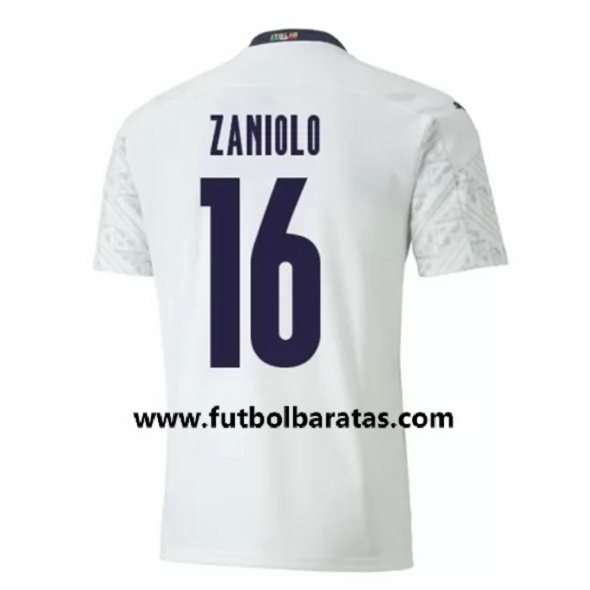 Camiseta Italia zaniolo 16 Segunda Equipacion 2020