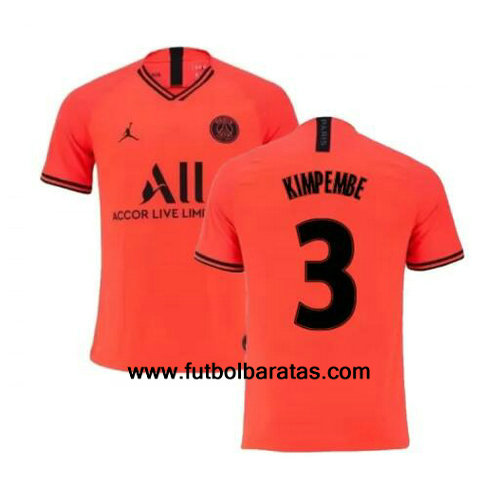 Camiseta KIMPEMBE del Paris Saint Germain 2019-2020 Segunda Equipacion
