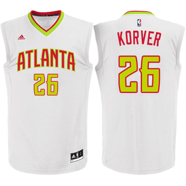 Camiseta Kyle Korver 26 atlanta hawks 2016-2017 Blanca