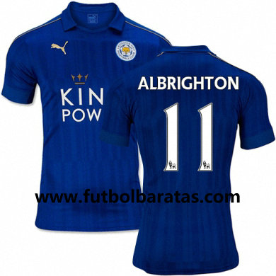 Camiseta Leicester City Marc Albrighton Primera Equipacion 2016-17