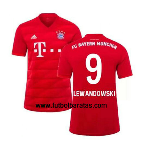 Camiseta Lewandowski bayern munich 2019-2020 Primera Equipacion