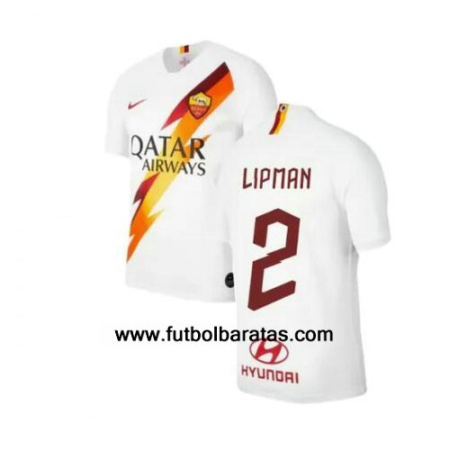 Camiseta Lipman del Roma 2019-2020 Segunda Equipacion