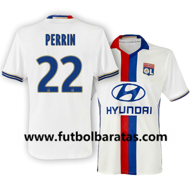 Camiseta Lyon Gaetan Perrin Primera Equipacion 2016-17