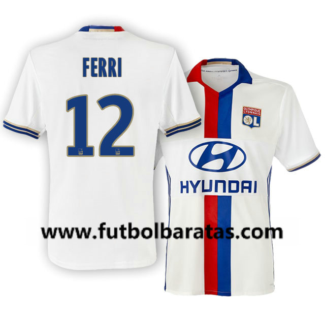 Camiseta Lyon Jordan Ferri Primera Equipacion 2016-17