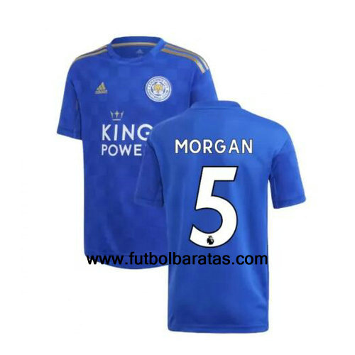Camiseta Morgan del Leicester City 2019-2020 Primera Equipacion
