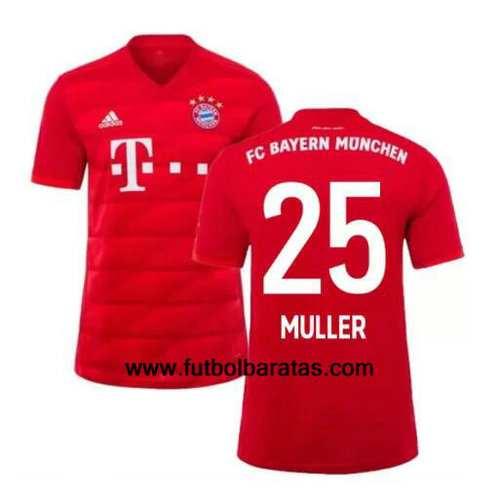 Camiseta Muller bayern munich 2019-2020 Primera Equipacion