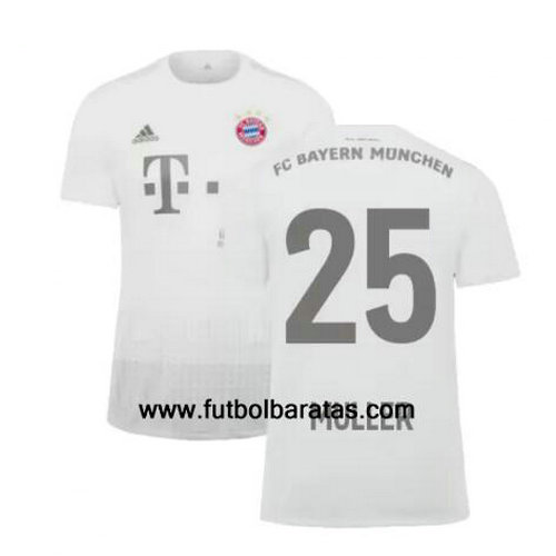Camiseta Muller bayern munich 2019-2020 Segunda Equipacion