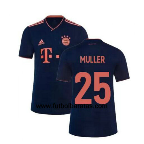 Camiseta Muller bayern munich 2019-2020 Tercera Equipacion