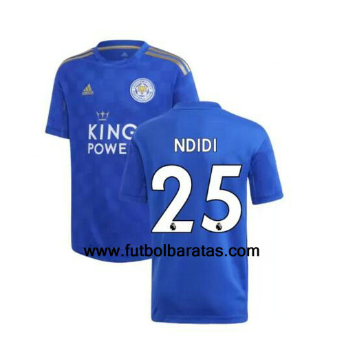 Camiseta Ndidi del Leicester City 2019-2020 Primera Equipacion