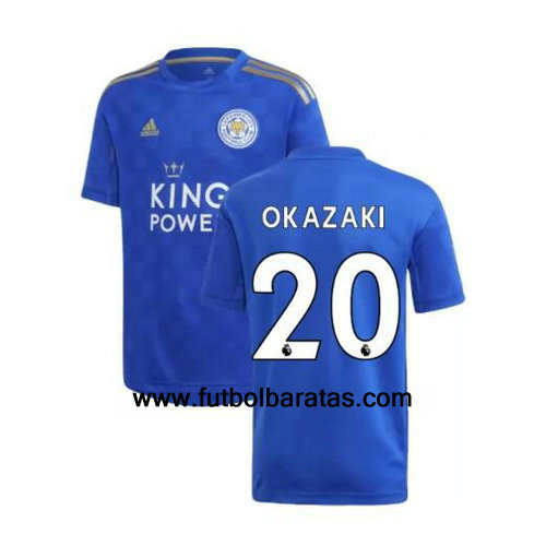 Camiseta Okazaki del Leicester City 2019-2020 Primera Equipacion