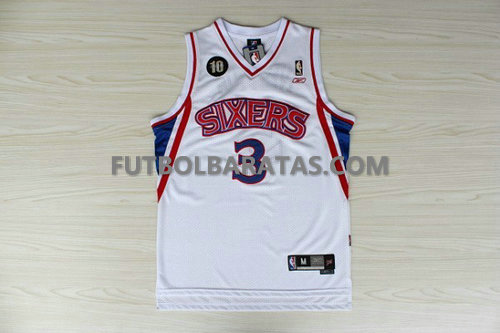 Camiseta Phila Chamberlain 3 philadelphia 76ers 2017 blanc