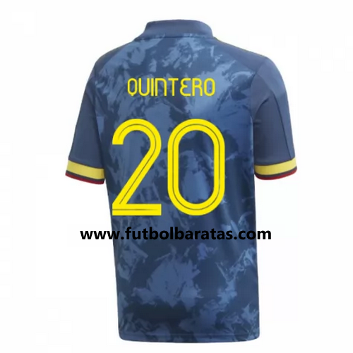 Camisetas Quintero Colombia 2020 Segunda Equipacion