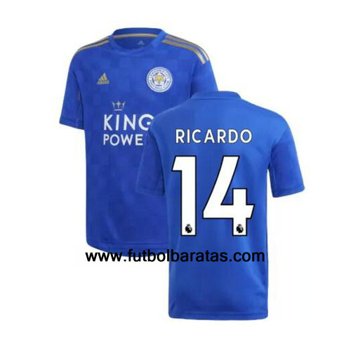 Camiseta Ricardo del Leicester City 2019-2020 Primera Equipacion