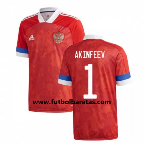 Camiseta Rusia akinfeev 1 Primera Equipacion 2019-2020