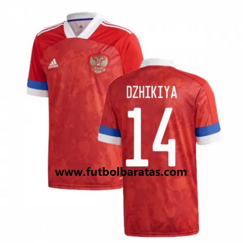 Camiseta Rusia dzhikiya 14 Primera Equipacion 2019-2020