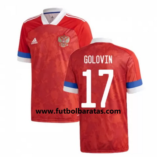 Camiseta Rusia golovin 17 Primera Equipacion 2019-2020