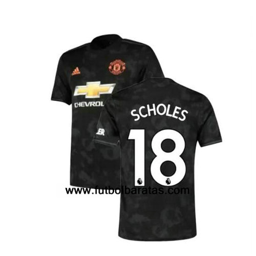 Camiseta SCHOLES del Manchester United 2019-2020 Tercera Equipacion