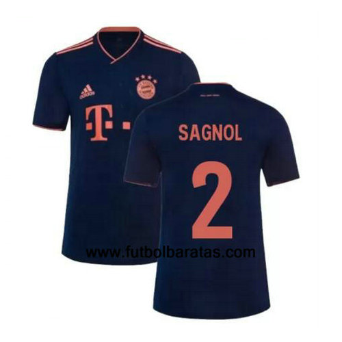 Camiseta Sagnol bayern munich 2019-2020 Tercera Equipacion