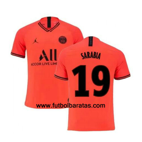 Camiseta Sarabia del Paris Saint Germain 2019-2020 Segunda Equipacion