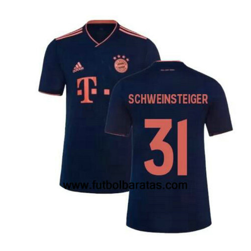 Camiseta Schweinsteiger bayern munich 2019-2020 Tercera Equipacion
