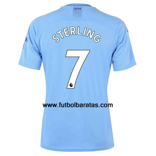 Camiseta De Sterling del Manchester City 2019-2020 Primera Equipacion