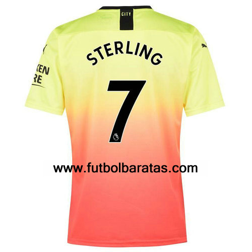 Camiseta De Sterling del Manchester City 2019-2020 Tercera Equipacion