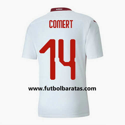 Camiseta Suiza comert 14 Segunda Equipacion 2020-2021