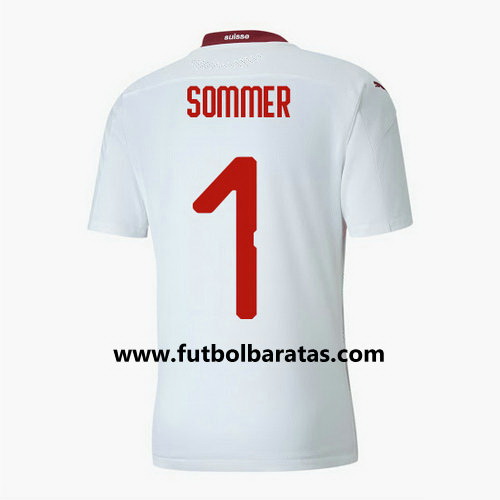 Camiseta Suiza sommer 1 Segunda Equipacion 2020-2021