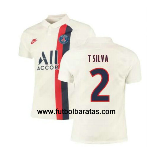 Camiseta T SILVA del Paris Saint Germain 2019-2020 Tercera Equipacion