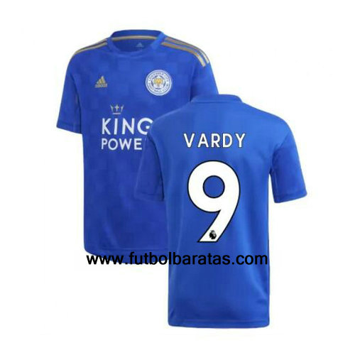 Camiseta Vardy del Leicester City 2019-2020 Primera Equipacion