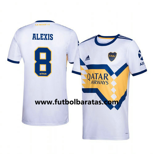 Camiseta alexis 8 Boca Juniors 2020-2021 Segunda Equipacion